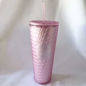 Starbucks Spring 2024 - Light Pink Chain Link Tumbler Venti New With Tags 24oz